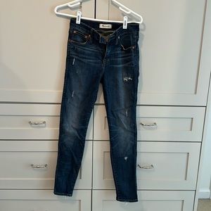 Madewell 9 inch high rise skinny jeans